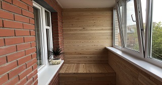 Отделка, остекление, утепление балконов в Егорьевске от 210 руб. м/2.