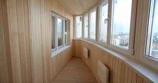 Отделка, остекление, утепление балконов в Егорьевске от 210 руб. м/2.